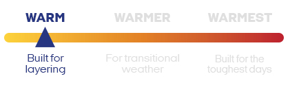Warm: Built for layering